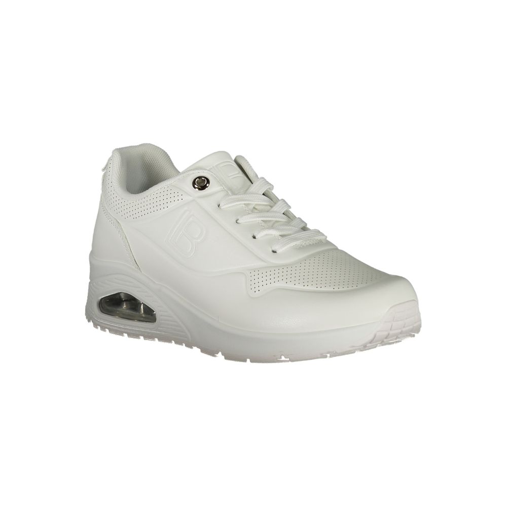 Laura Biagiotti Hvid Polyester Dame Sneaker