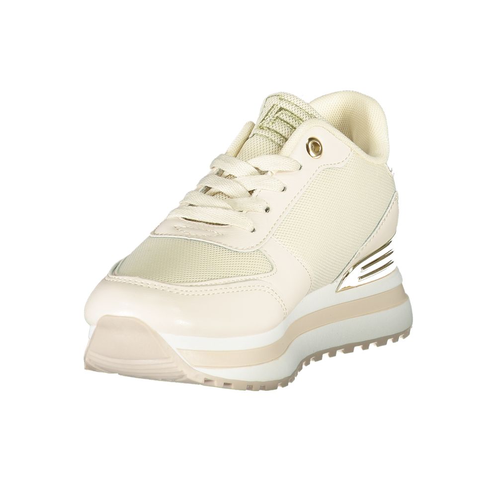 Laura Biagiotti Beige Polyester Dame Sneaker