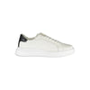 Calvin Klein Elegant Hvid Sneakers med Kontrastdetaljer