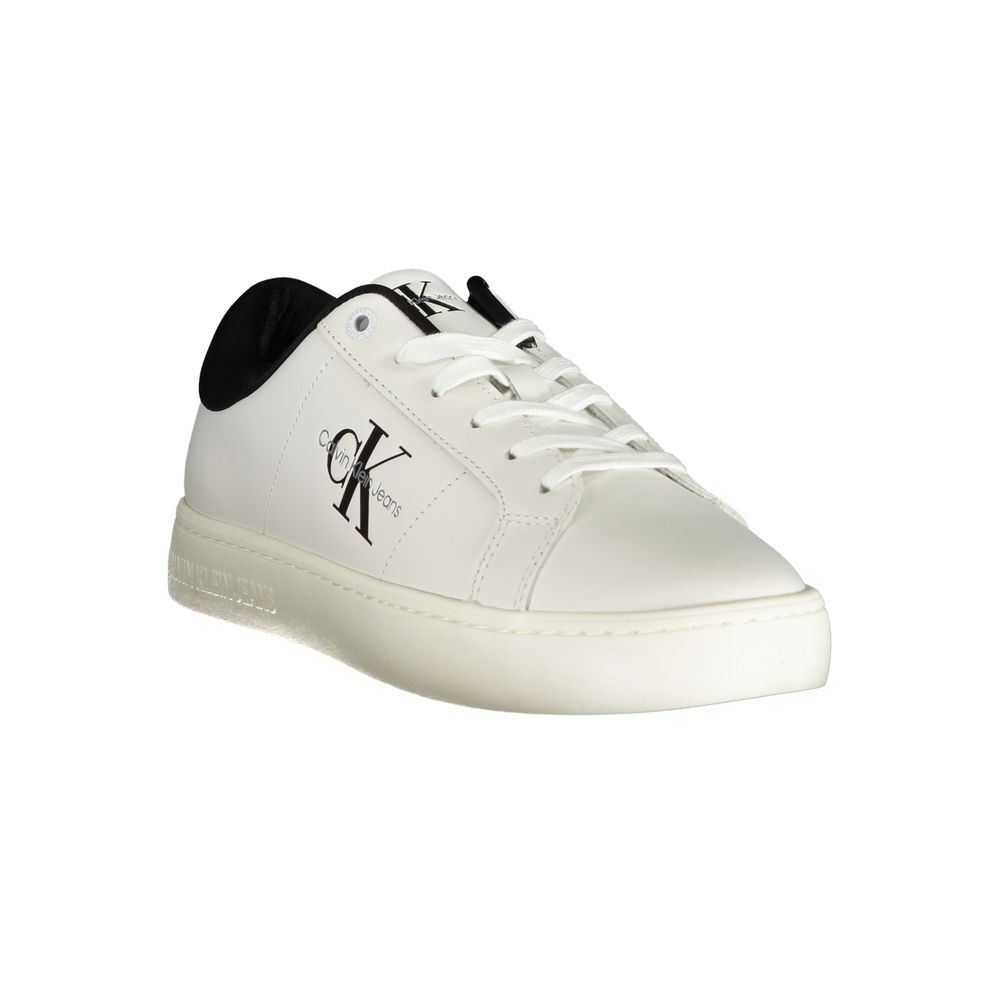 Calvin Klein Hvid Polyester Sneaker