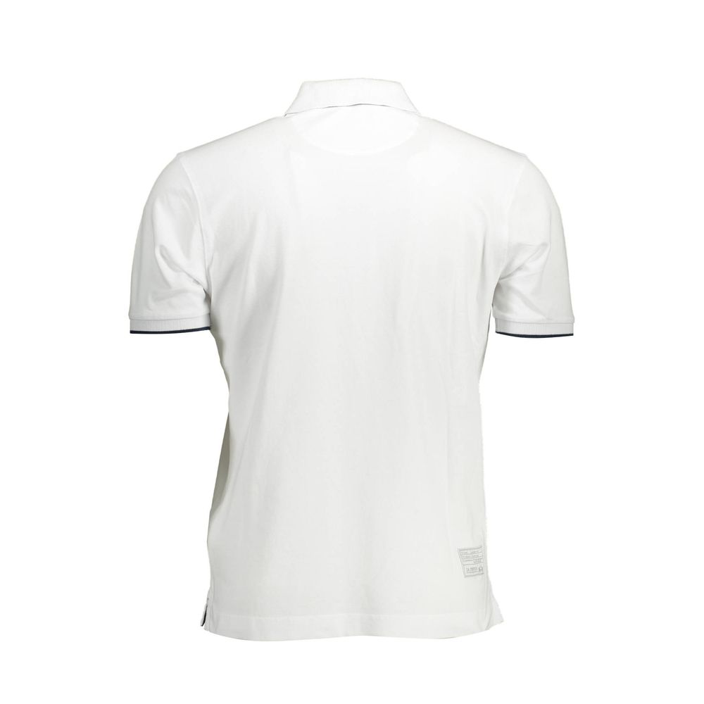 La Martina Elegant Kortærmet Hvid Polo til Herrer