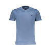 Harmont & Blaine Blå Bomulds T-shirt