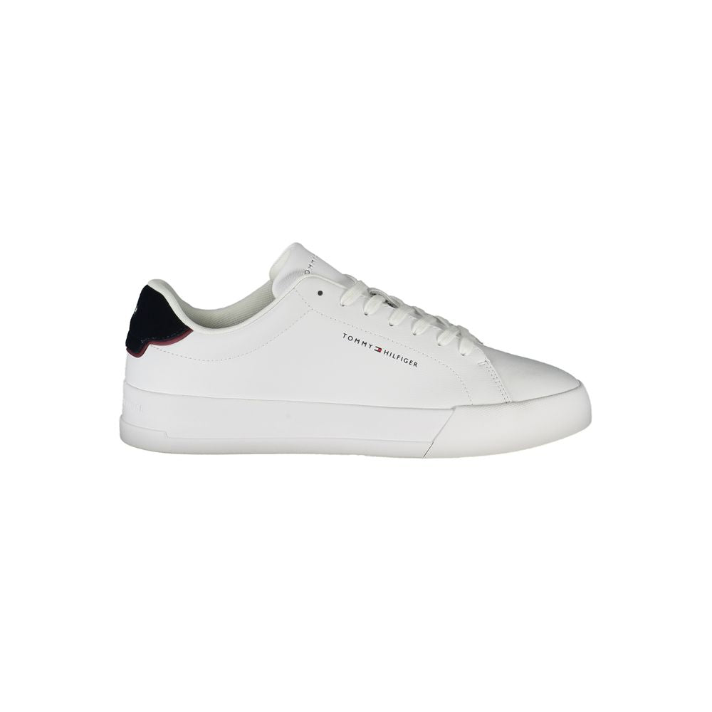 Tommy Hilfiger Hvid Polyethylen Herre Sneaker