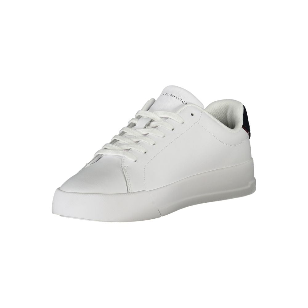 Tommy Hilfiger Hvid Polyethylen Herre Sneaker