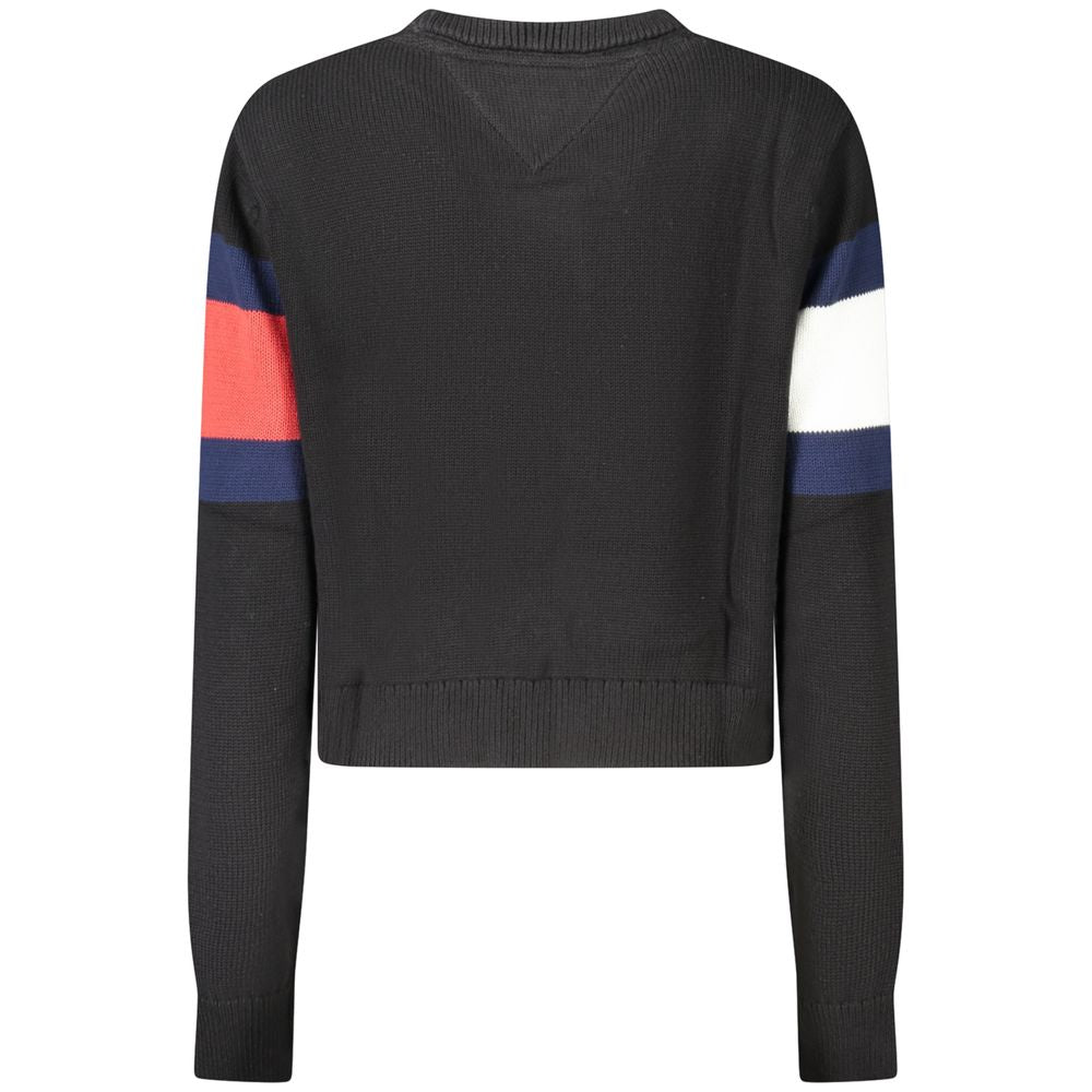 Tommy Hilfiger sort bomuldssweater til kvinder