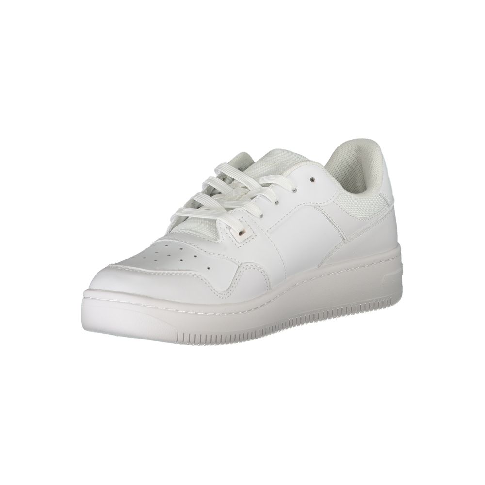 Tommy Hilfiger Hvid Læder Dame Sneaker