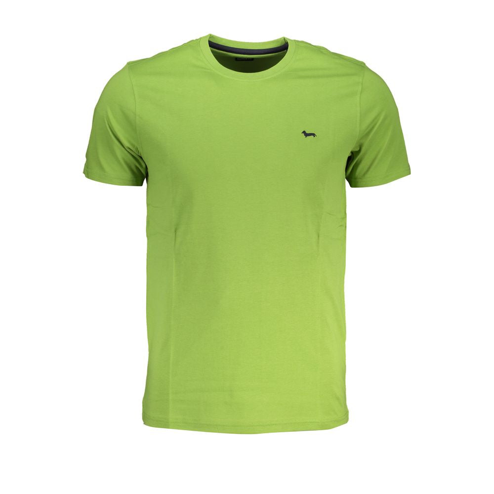Harmont & Blaine Grøn Bomulds T-shirt
