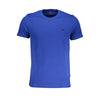 Harmont & Blaine Blå Bomulds T-shirt