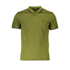 Harmont & Blaine Sharp grøn kontrastpoloshirt
