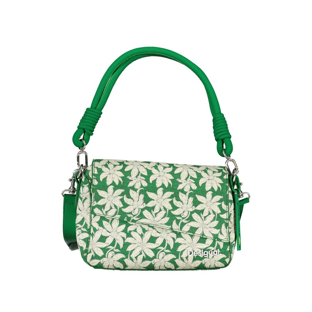 Desigual Grøn Polyethylen Håndtaske