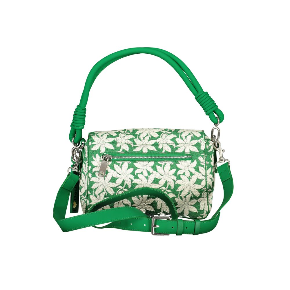 Desigual Grøn Polyethylen Håndtaske