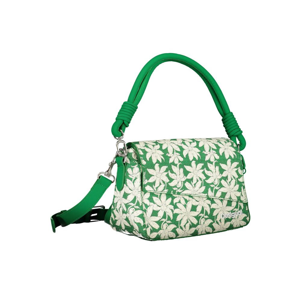 Desigual Grøn Polyethylen Håndtaske