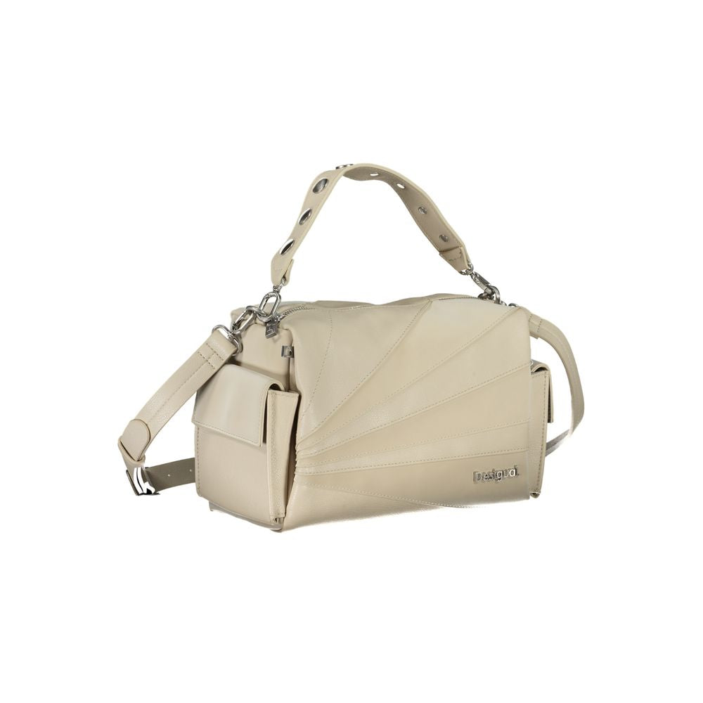 Desigual Beige Polyethylen Håndtaske