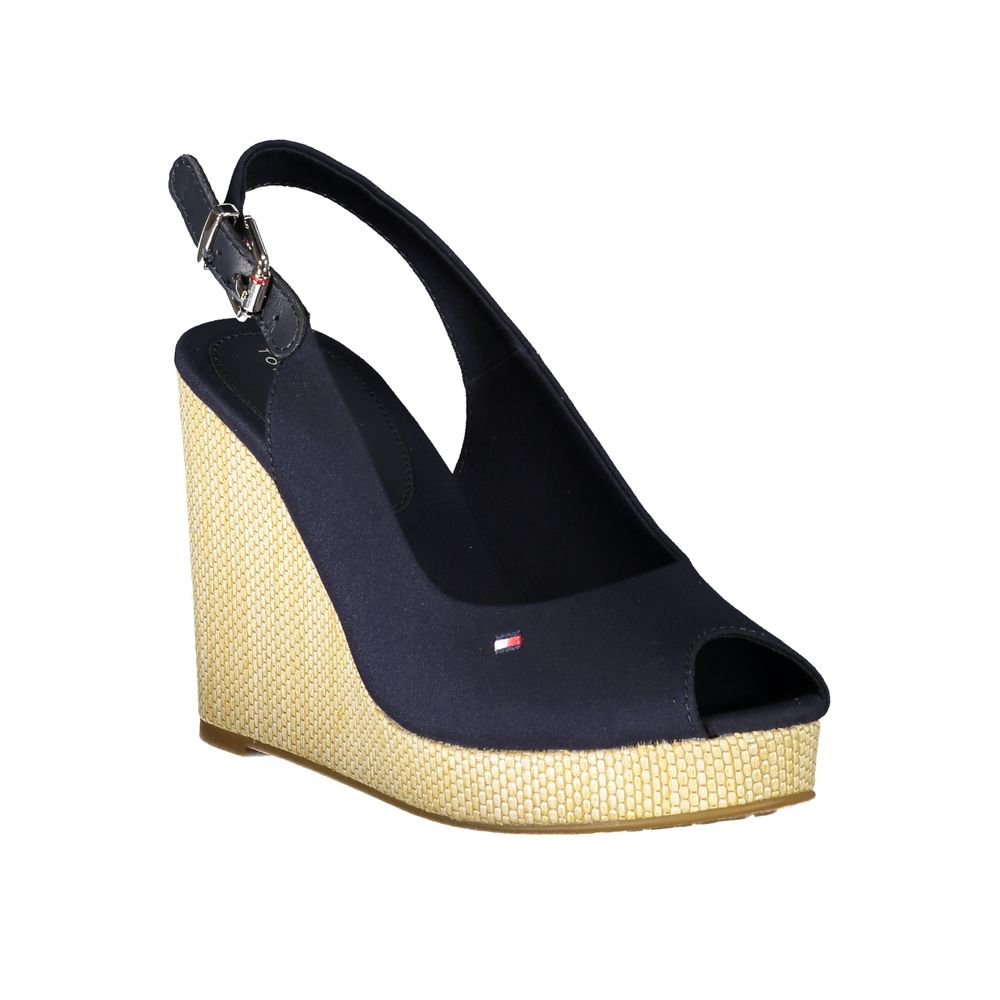 Tommy Hilfiger Blå Bomulds Sandal