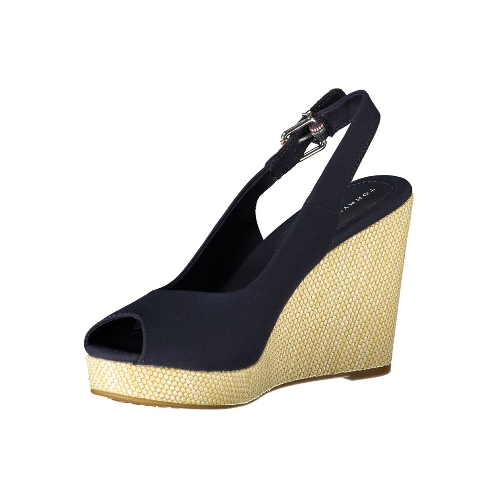 Tommy Hilfiger Blå Bomulds Sandal