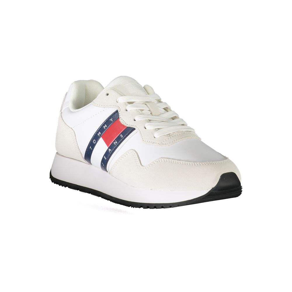 Tommy Hilfiger Hvid Polyester Sneaker
