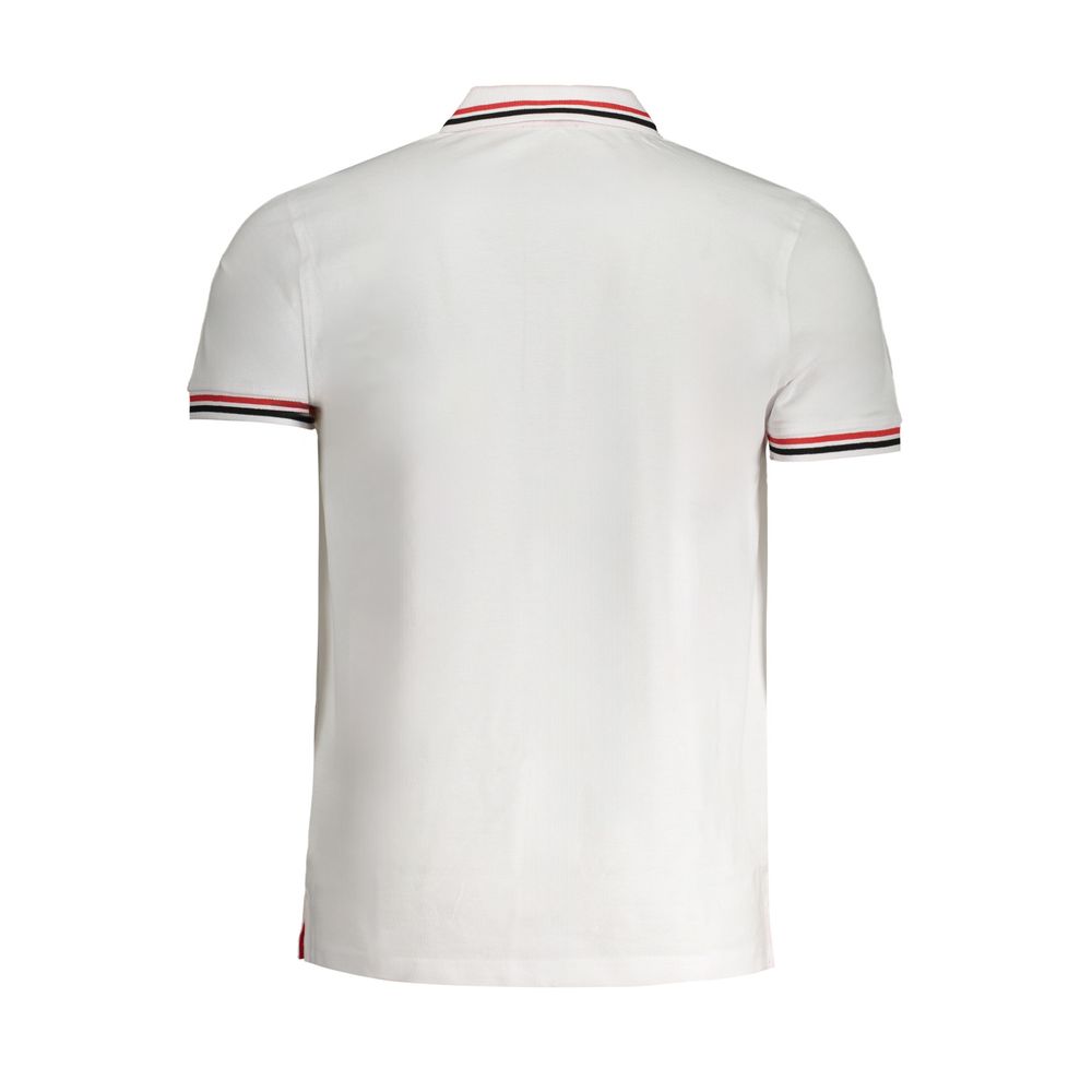 Cavalli Class hvid bomuldspoloshirt