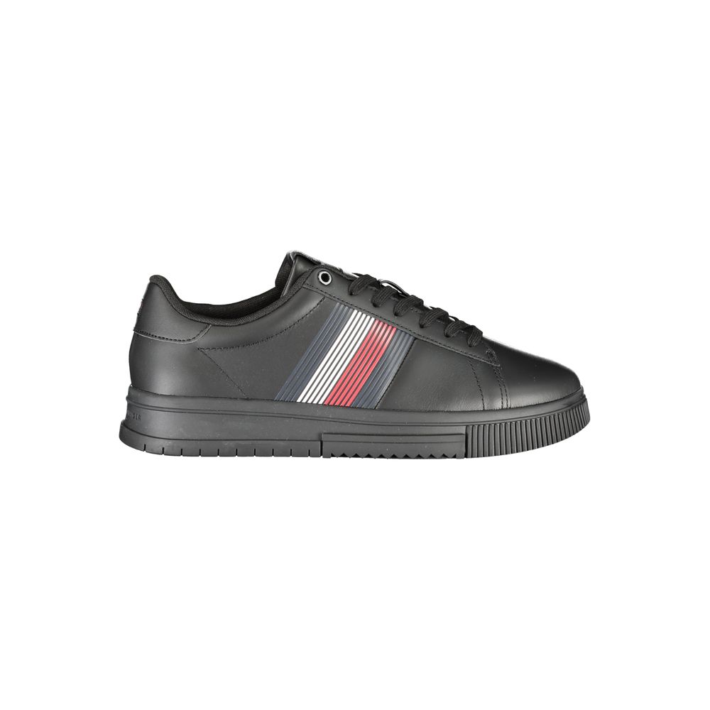 Tommy Hilfiger sort polyester sneaker