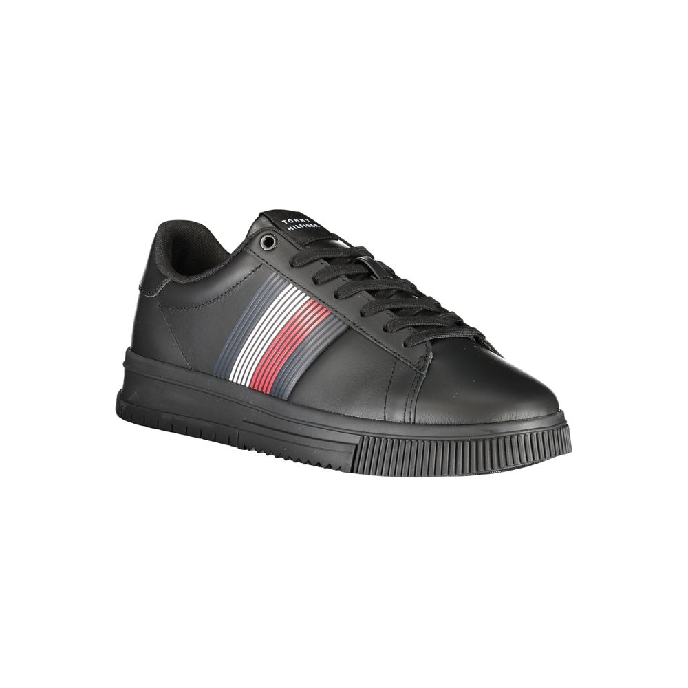 Tommy Hilfiger sort polyester sneaker
