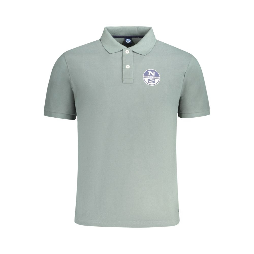 North Sails Grøn Bomulds Herre Poloshirt