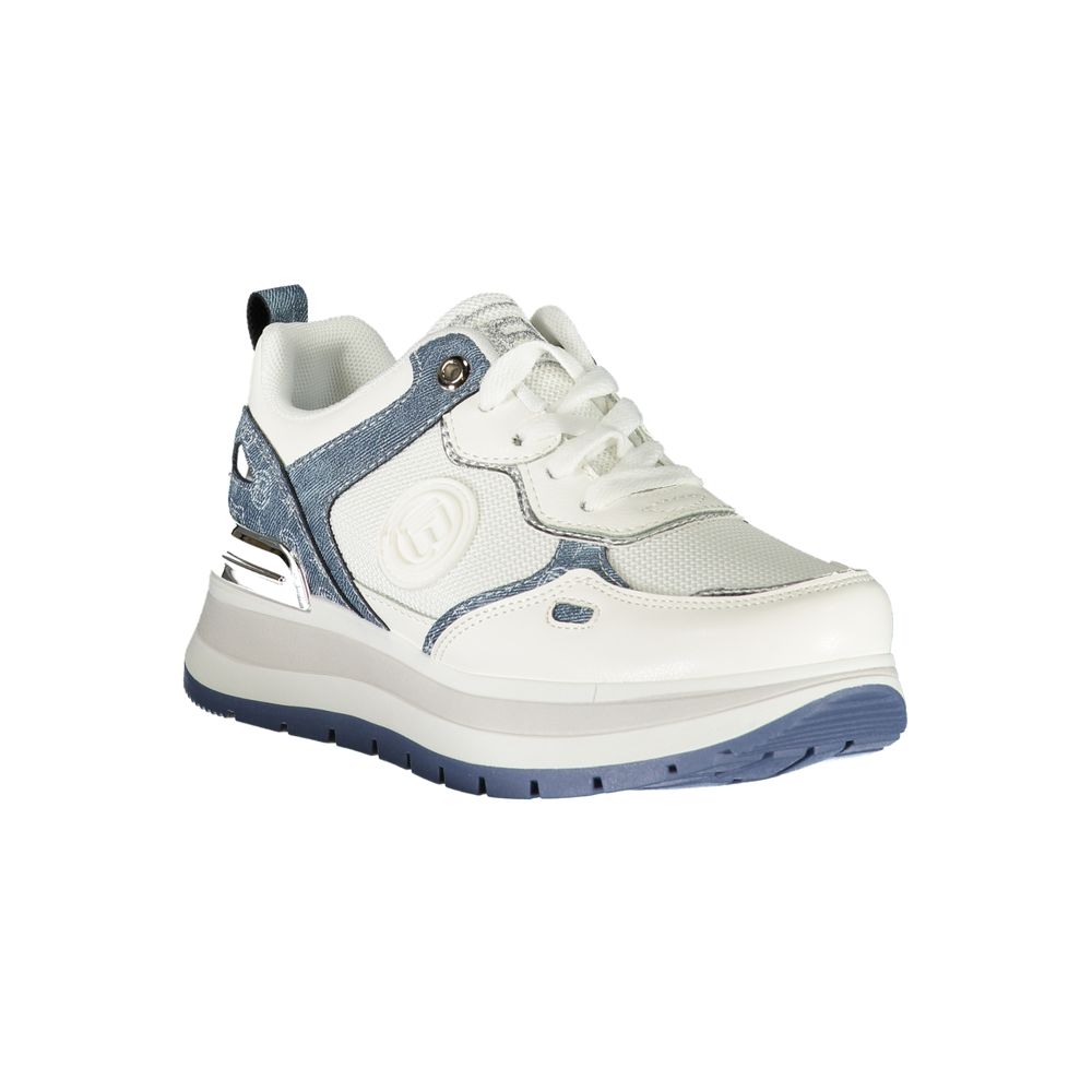 Laura Biagiotti Hvid Polyester Dame Sneaker