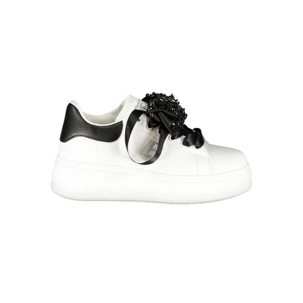 Laura Biagiotti Hvid Polyester Dame Sneaker