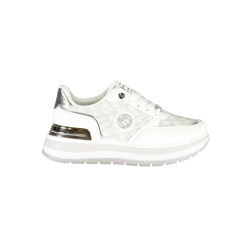 Laura Biagiotti Hvid Polyester Dame Sneaker