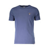 Aeronautica Militare Blå T-shirt i bomuld