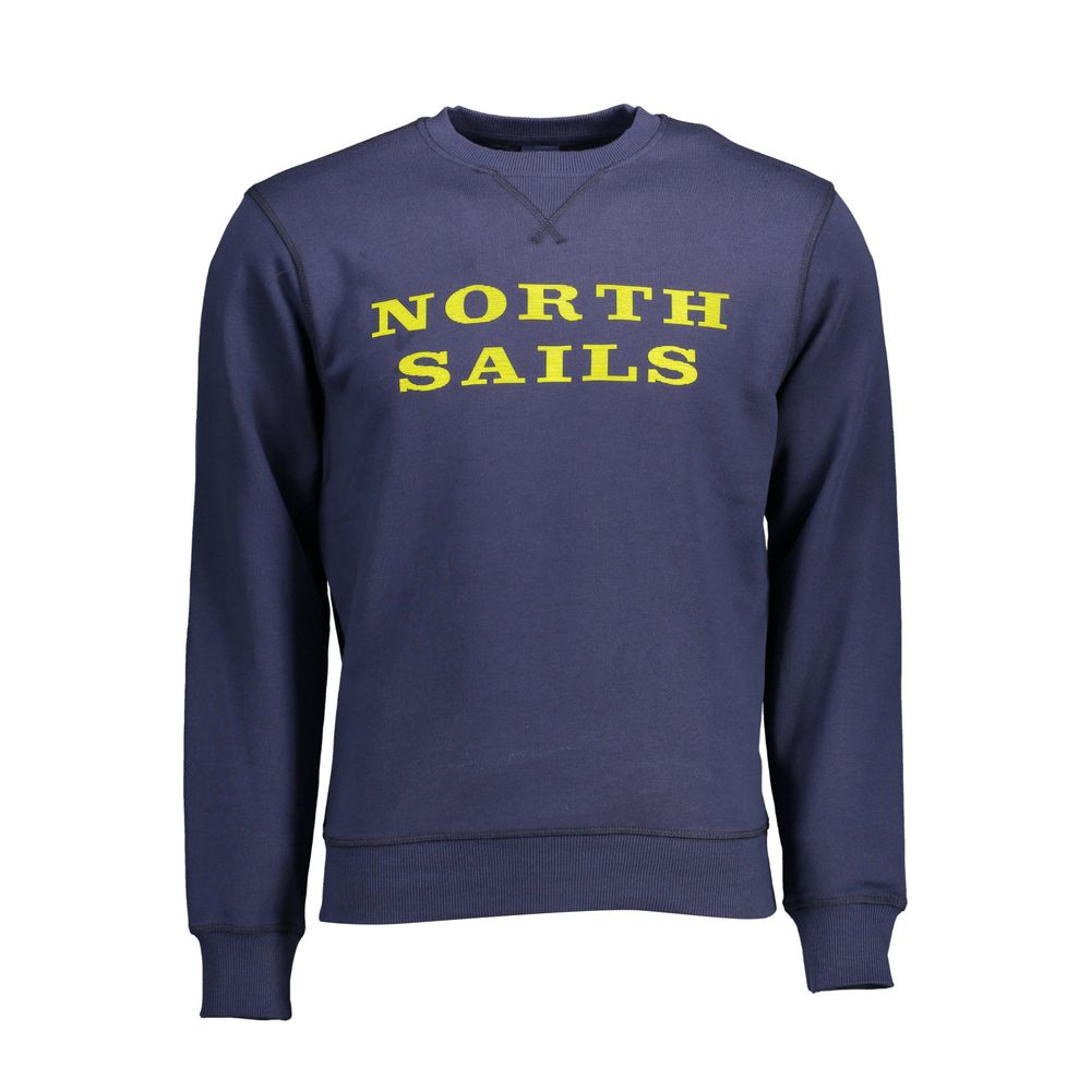 North Sails Blå Bomulds Herretrøje