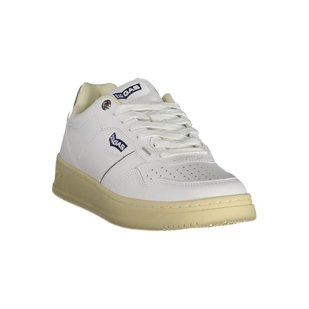 Gas Hvid Kunstlæder Sneaker