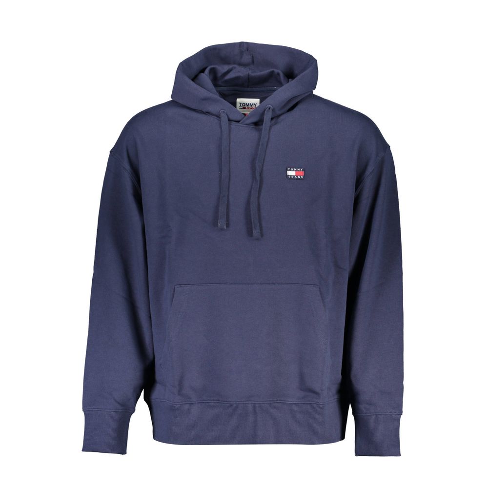 Tommy Hilfiger Chic Blå Hættetrøje med Logodetalje