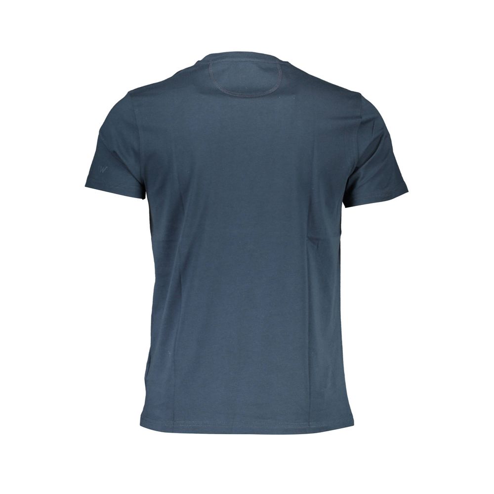 La Martina Blå Bomuld Herre T-shirt