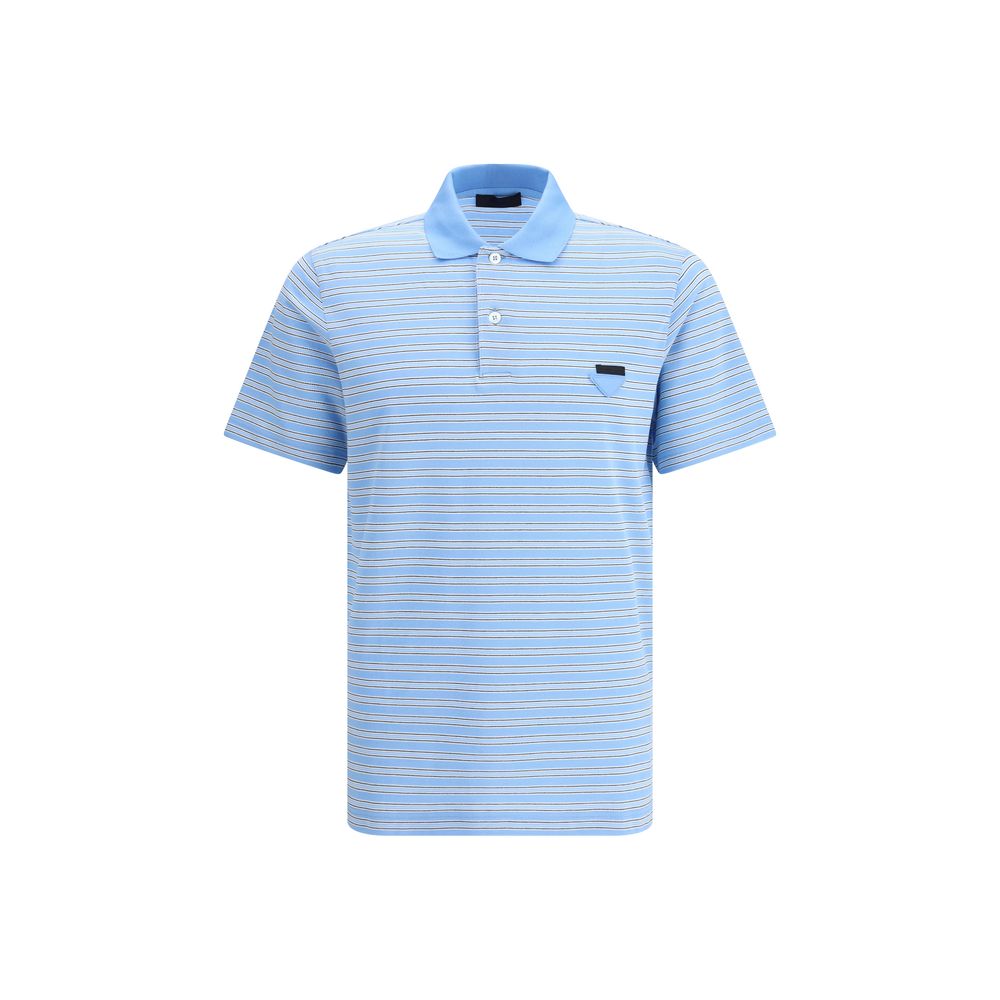 Prada Striped Polo Sweater