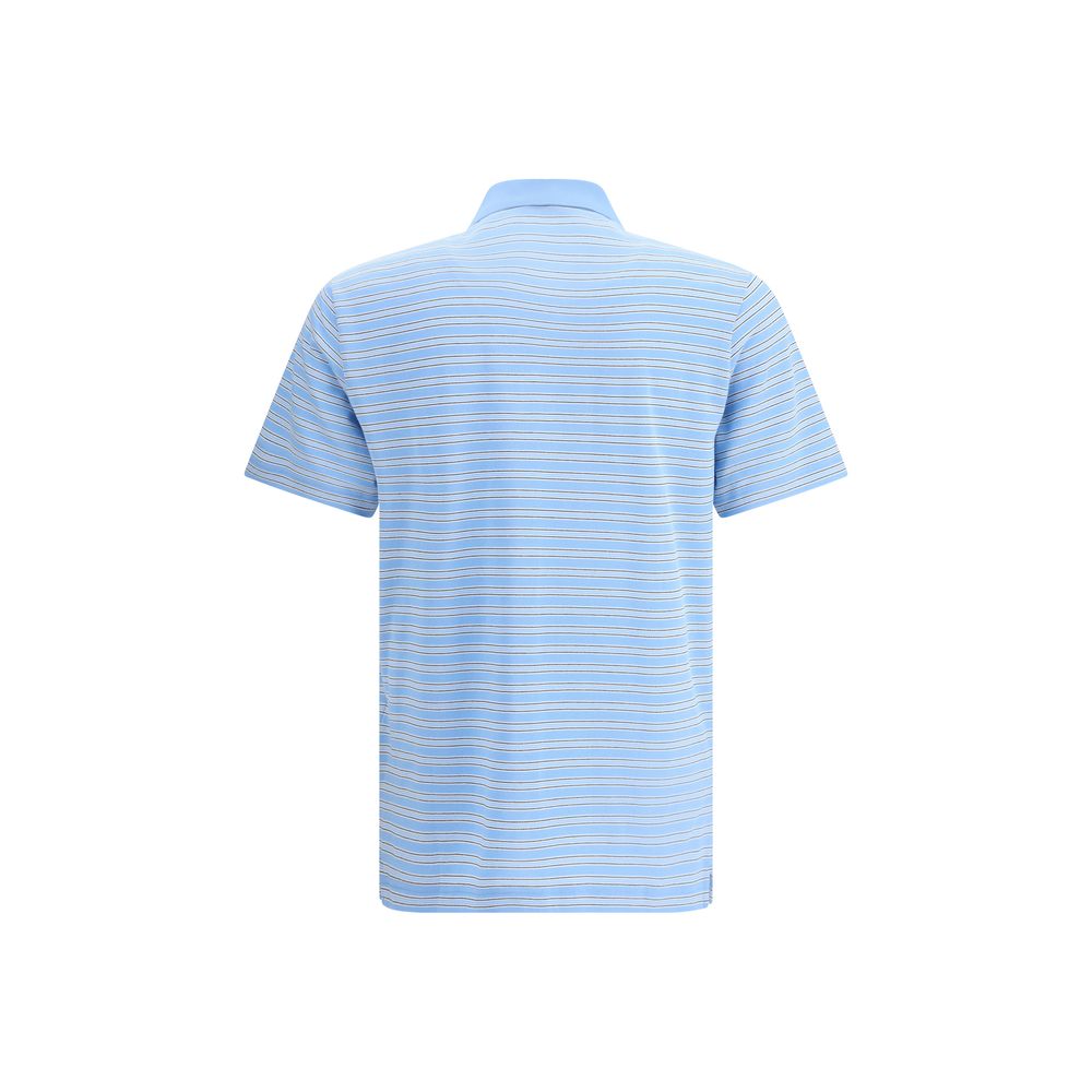 Prada Striped Polo Sweater