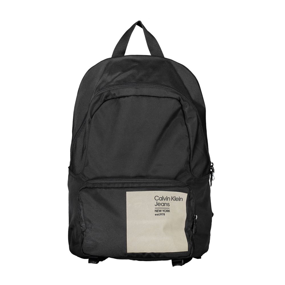 Calvin Klein Black Polyester Backpack
