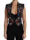 Dolce & Gabbana Enchanted Sicily Krystal-udsmykket vest