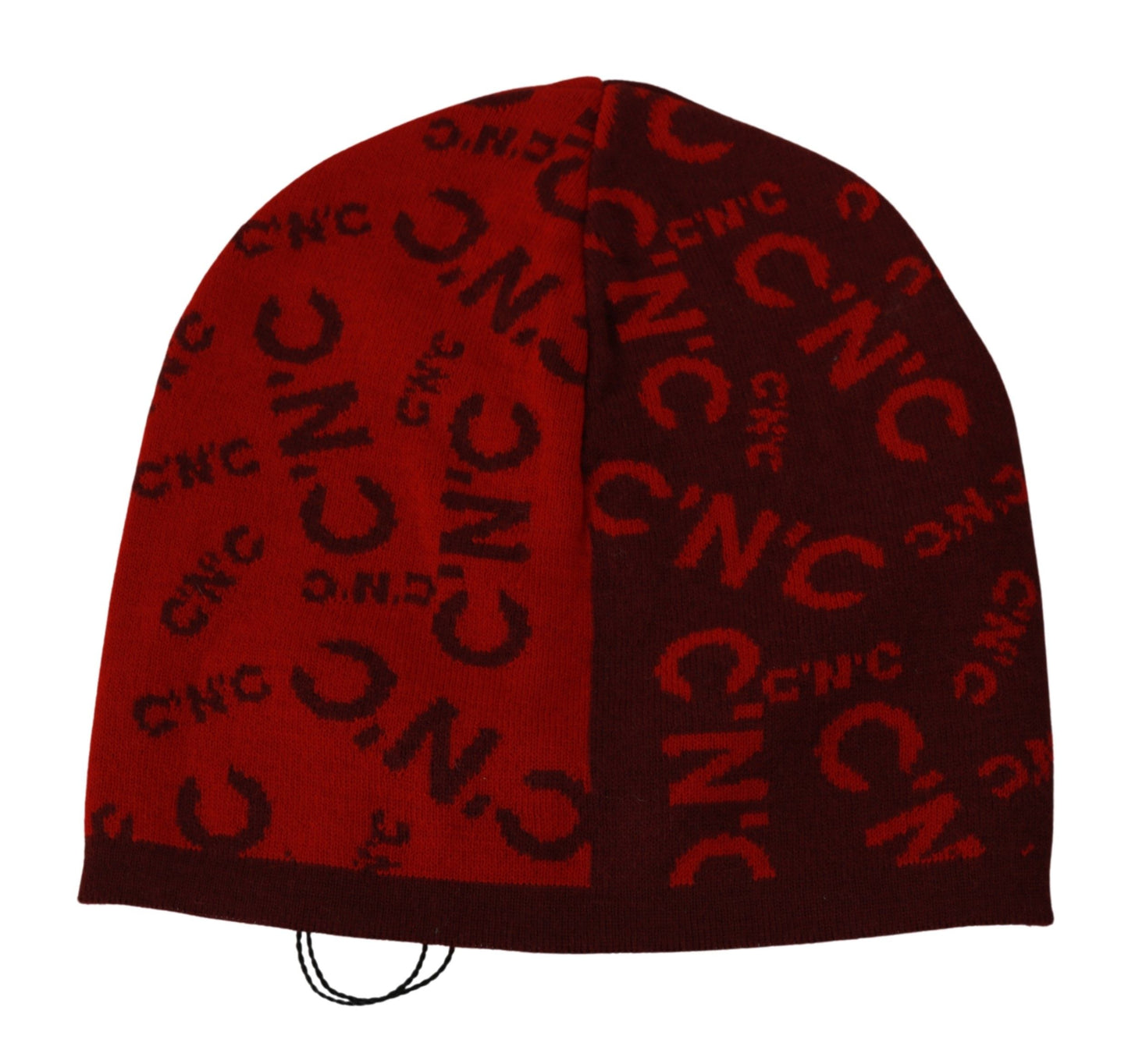 Kostume National Chic Rød Beanie Wool Blend