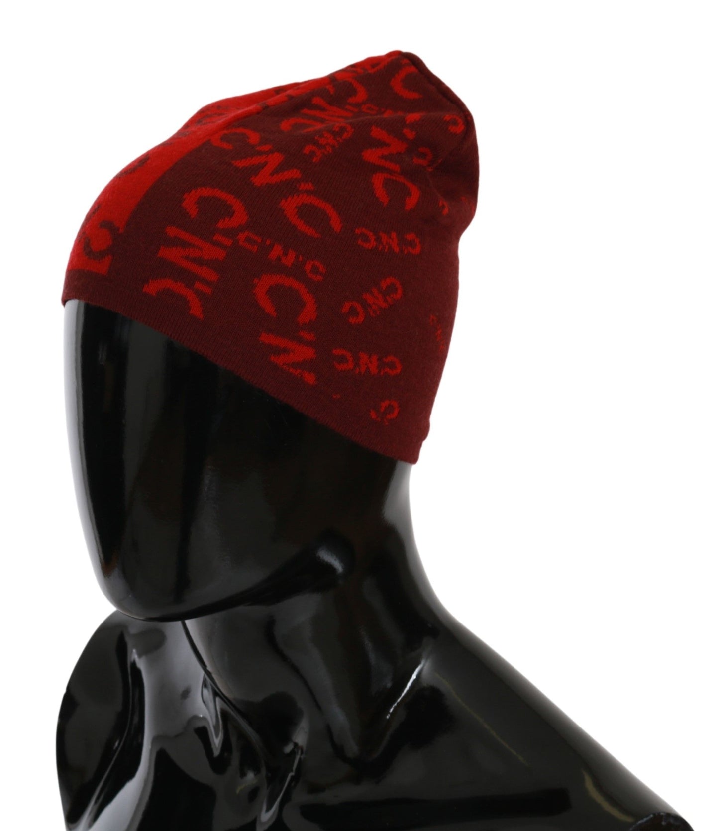 Kostume National Chic Rød Beanie Wool Blend