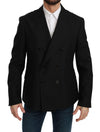 Dolce & Gabbana Elegant Black Slim Fit Formel Blazer