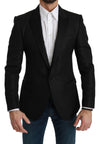 Dolce & Gabbana Slim Fit Martini sort blazerjakke