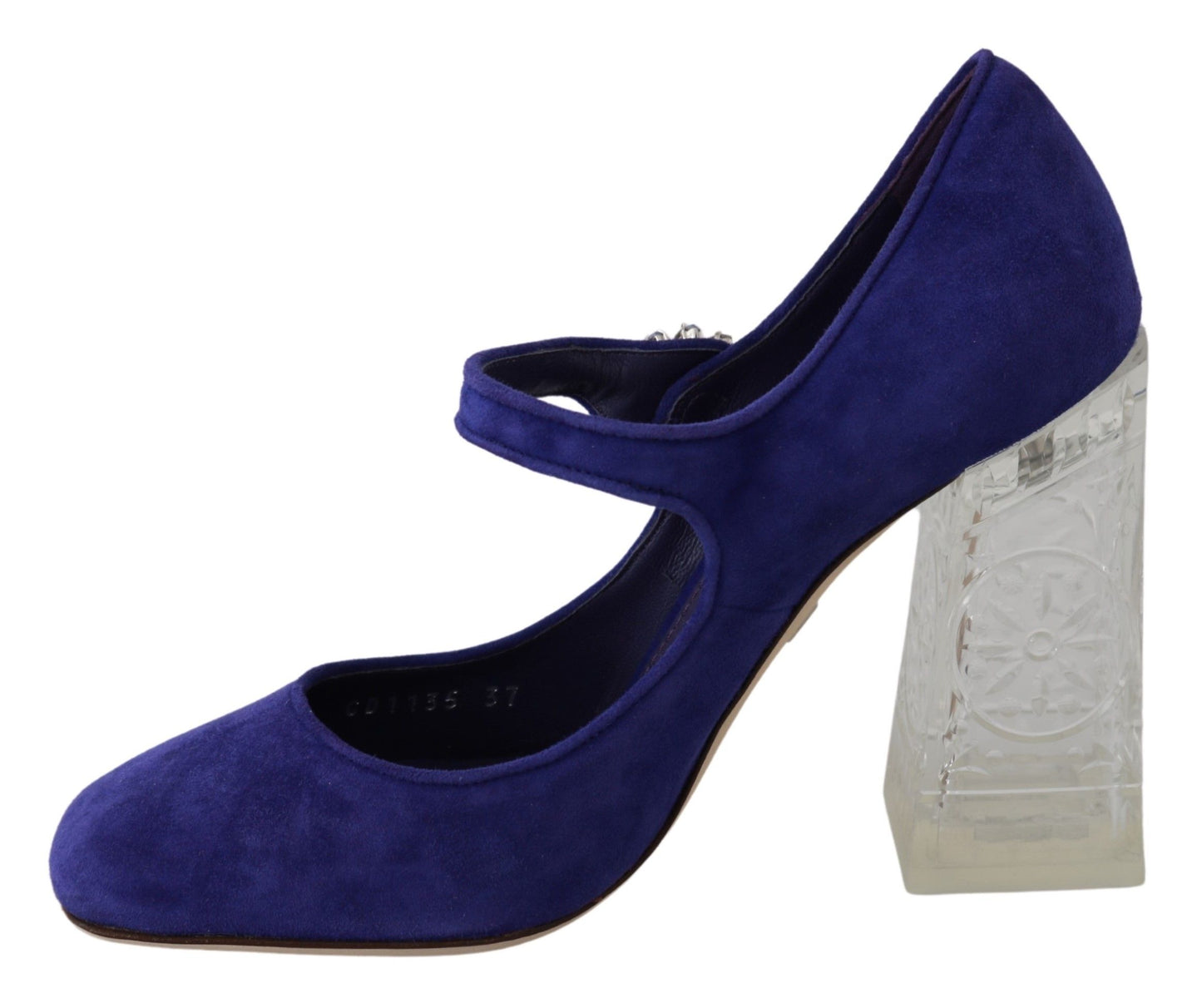 Dolce &amp; Gabbana Elegant lilla ruskind Mary Janes Pumps