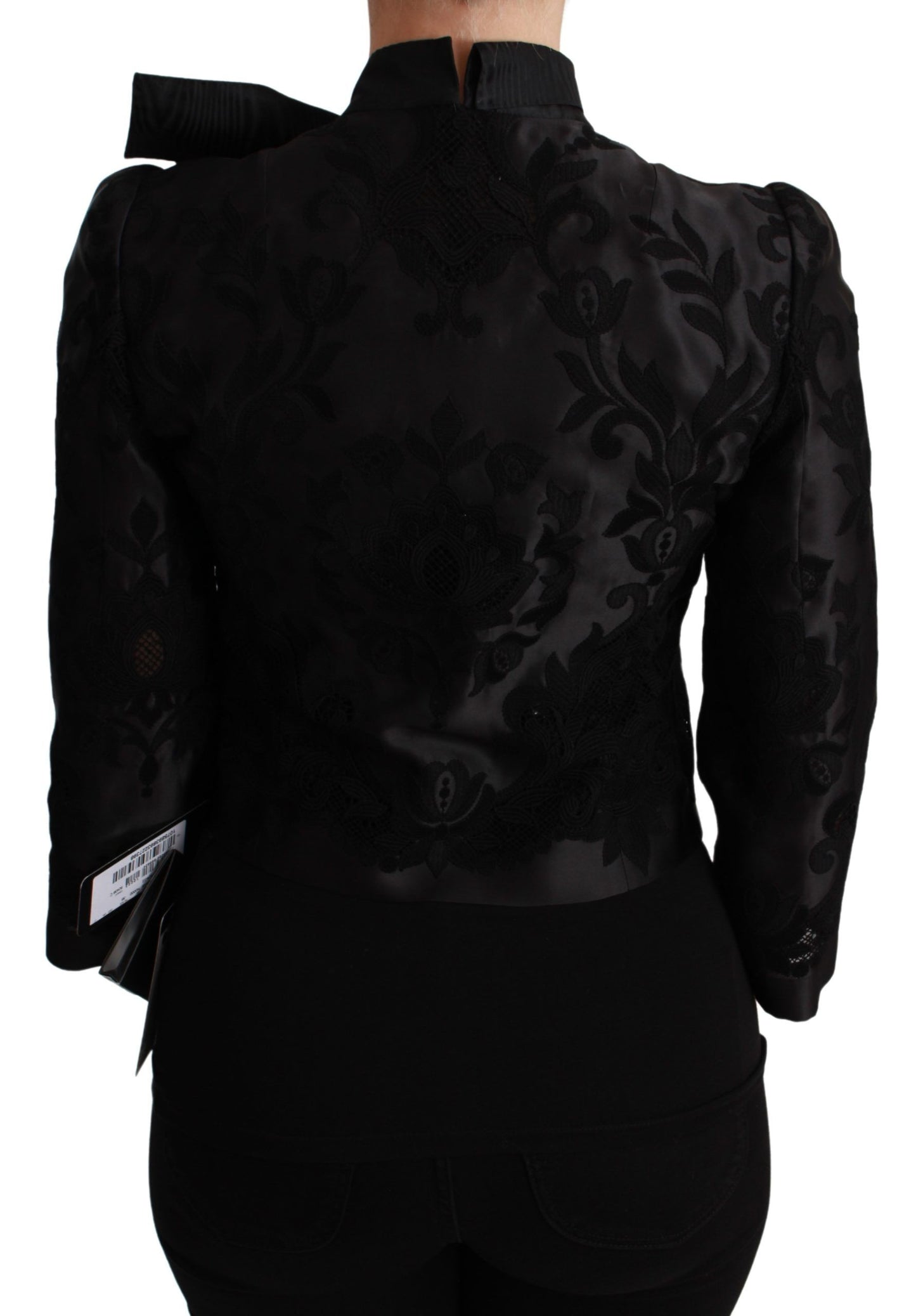 Dolce &amp; Gabbana Udsøgt Floral Jacquard Corset Blazer