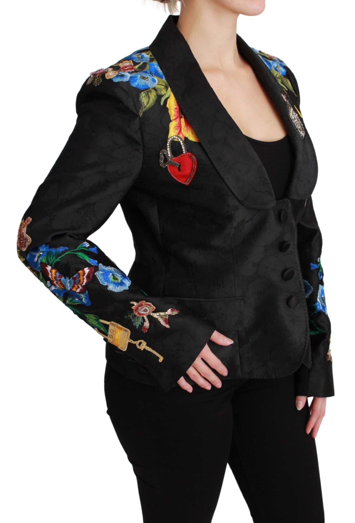 Dolce &amp; Gabbana Enchanted Siciliansk Brocade Blazer