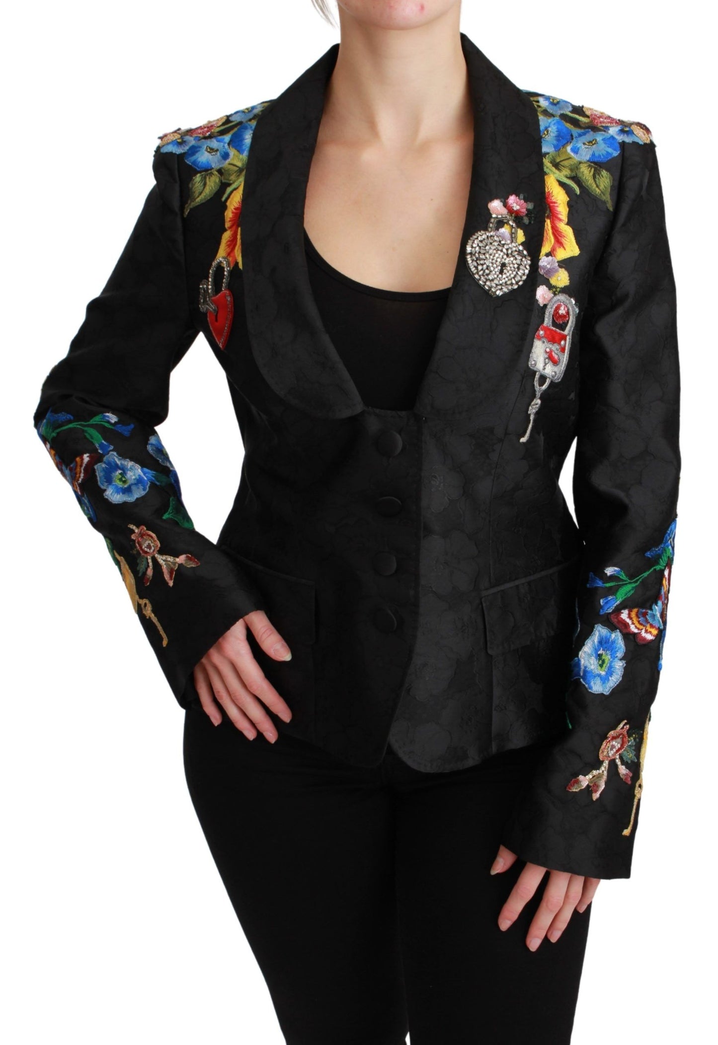 Dolce &amp; Gabbana Enchanted Siciliansk Brocade Blazer