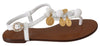 Dolce & Gabbana Pom Pom Flip Flop Ankelrem Flats