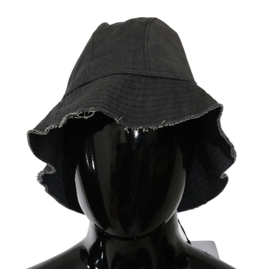 Costume National Chic Black Bucket Hat - Tidløst tilbehør