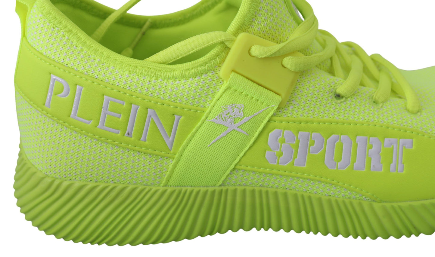 Philipp Plein Stilfulde lysegrønne Casual sneakers