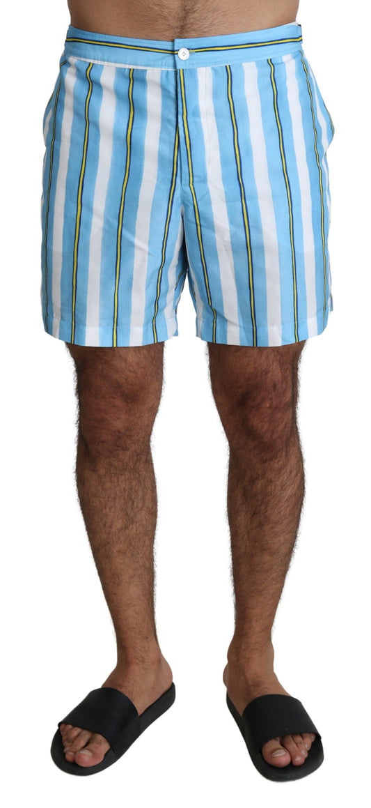 Dolce &amp; Gabbana stribede Elegance svømmeshorts