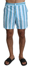 Dolce & Gabbana stribede Elegance svømmeshorts