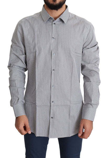 Dolce &amp; Gabbana Ternet Slim Fit Bomuldsskjorte